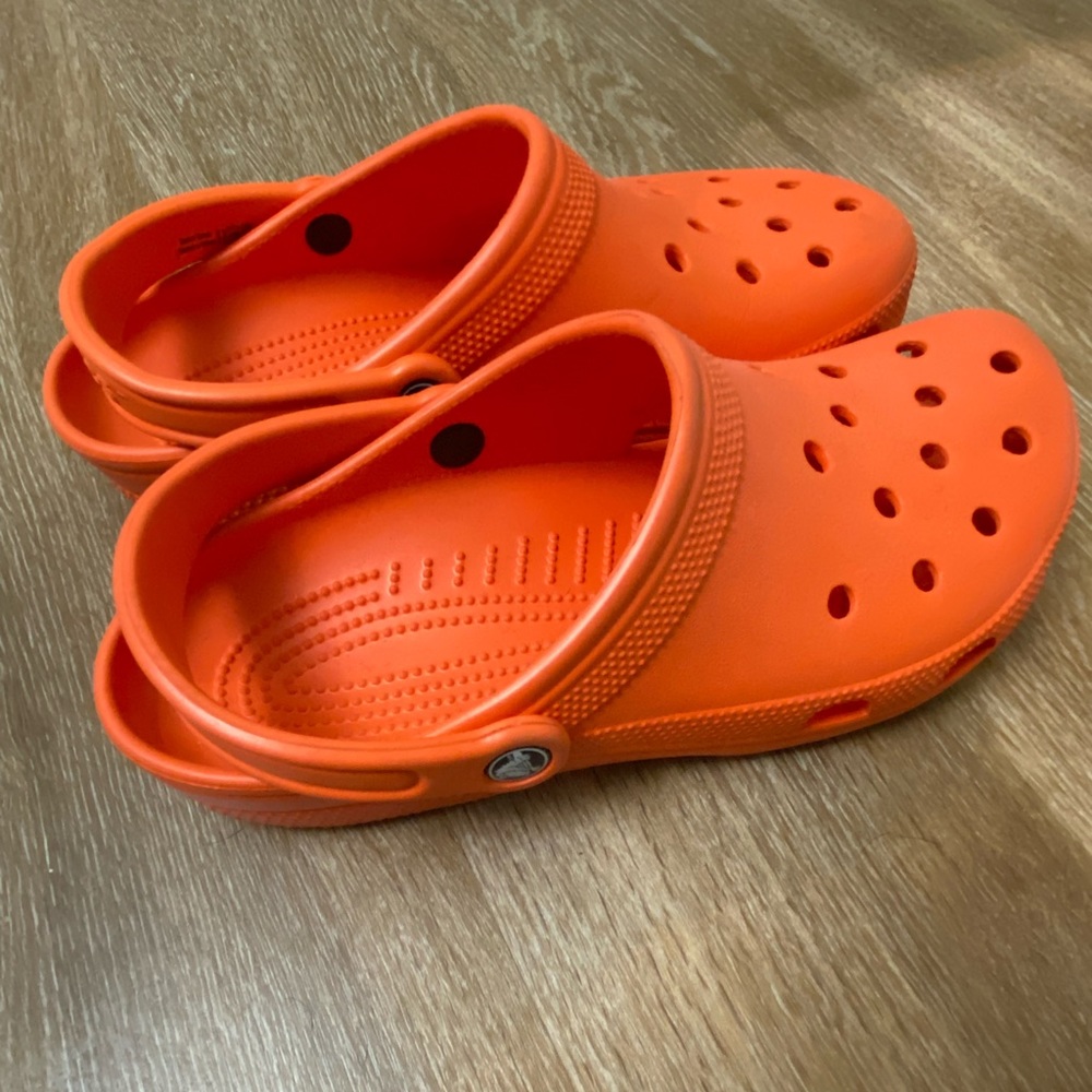 Crocs clogs orange
